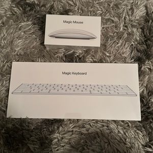 Apple Magic Mouse and Magic Keyboard